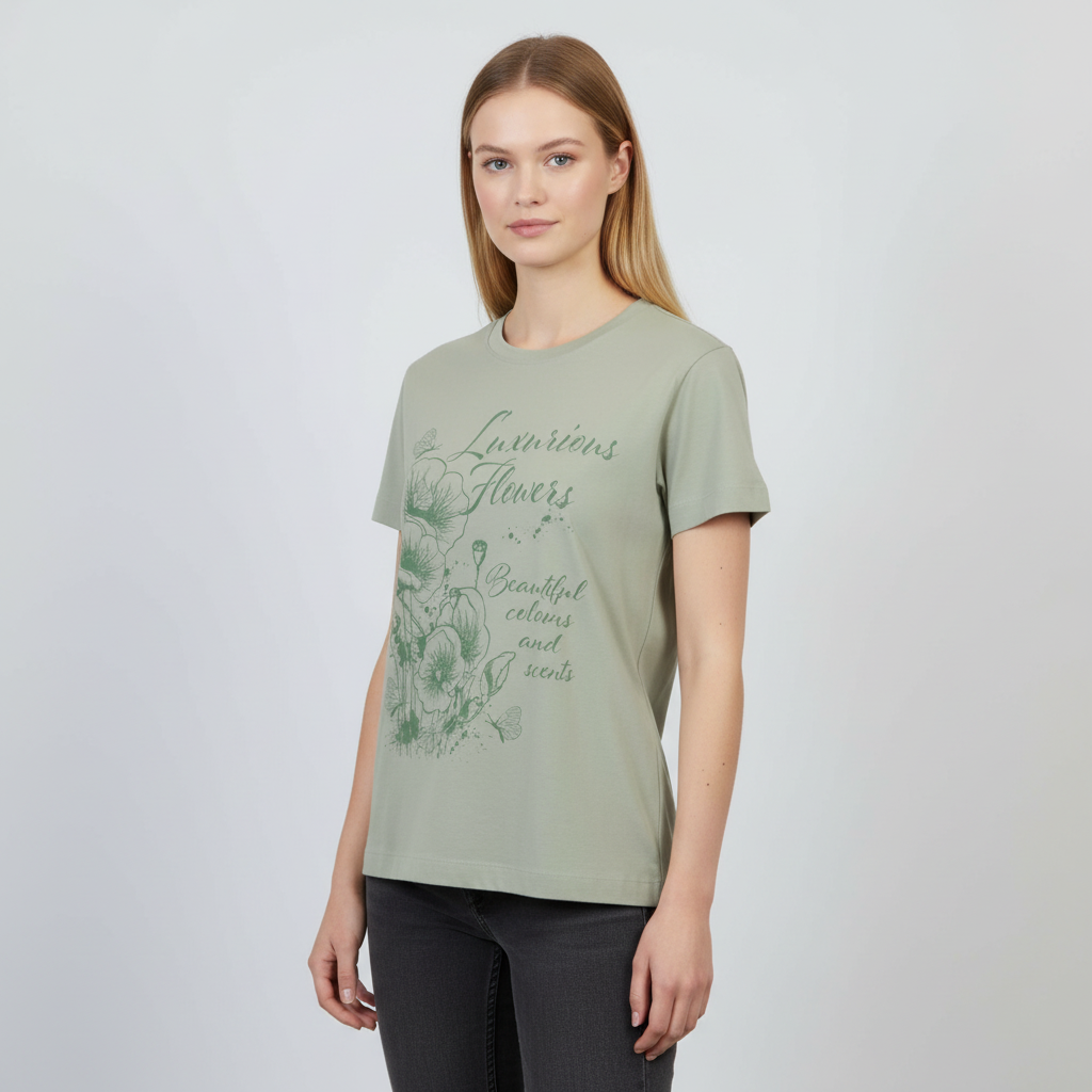 Steenholt Ass Dame T-shirt - P3 SWAMP