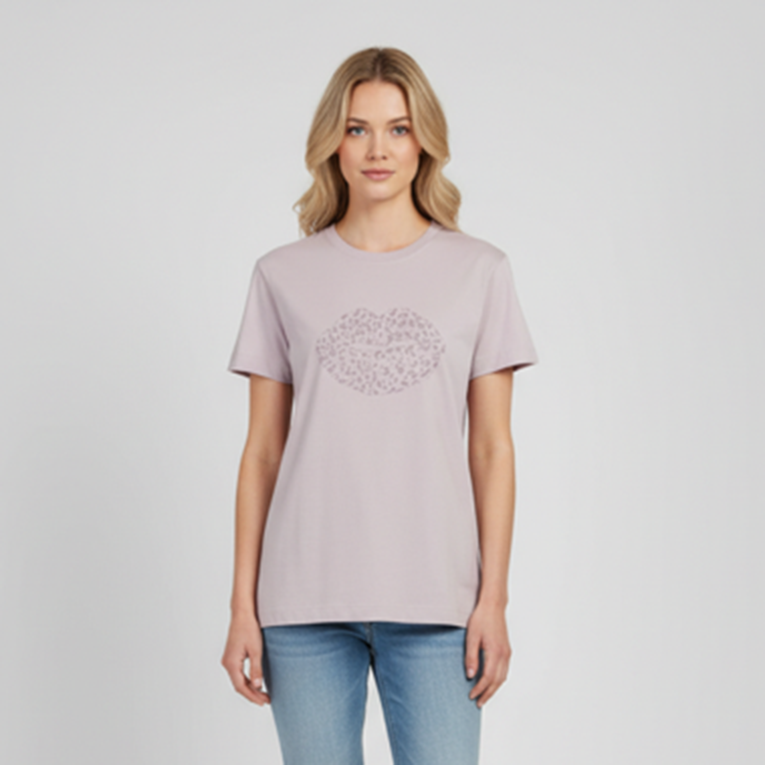 Steenholt Ass Dame T-shirt - P5 CLOUD GRAY