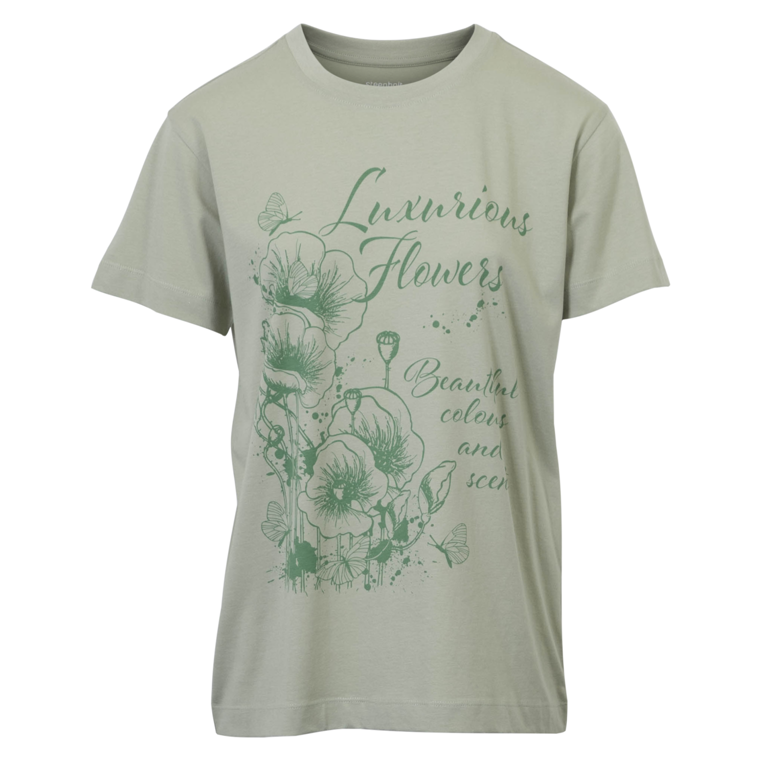 Steenholt Ass Dame T-shirt - P3 SWAMP