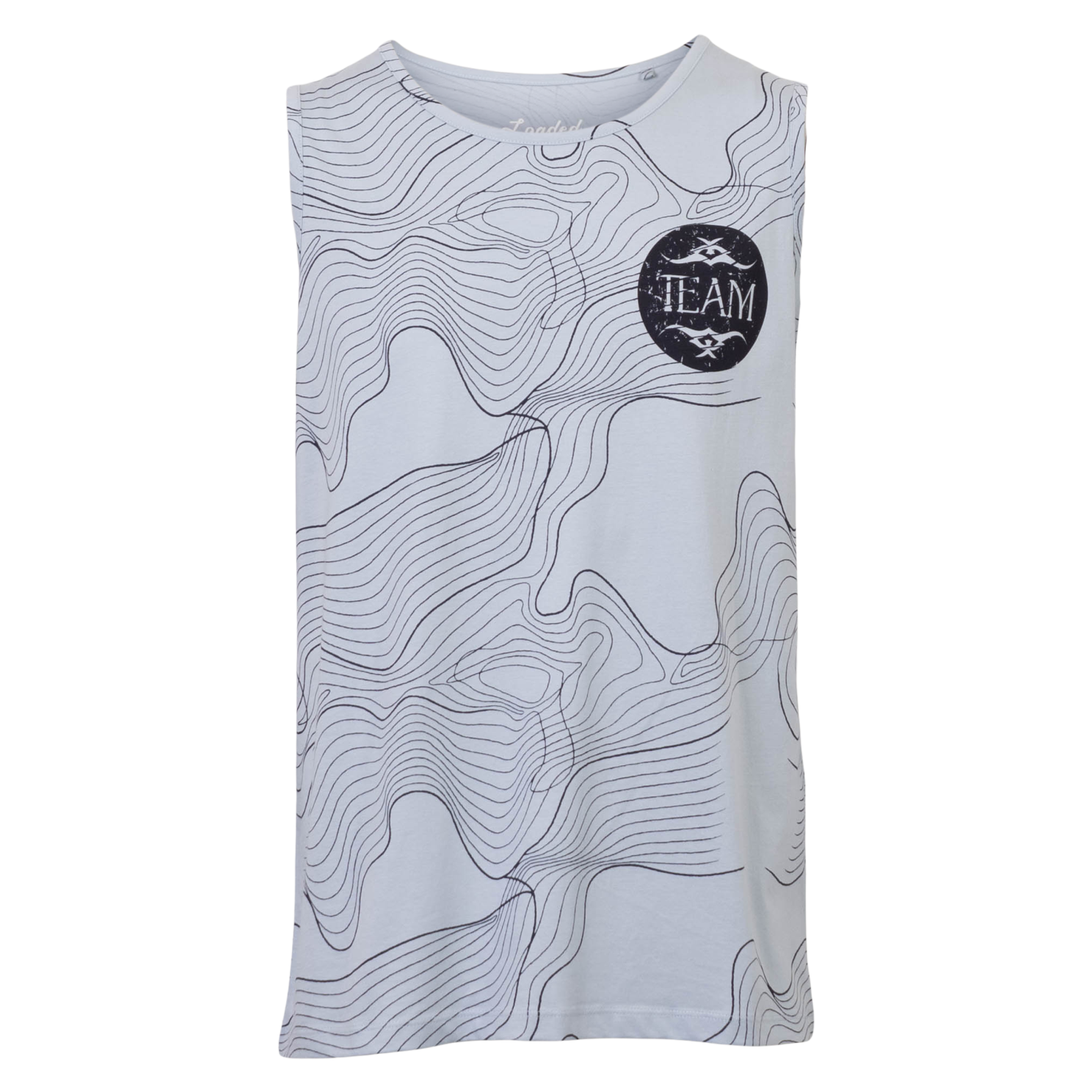 Loaded Herre Tanktop - P8 AOP BLUE