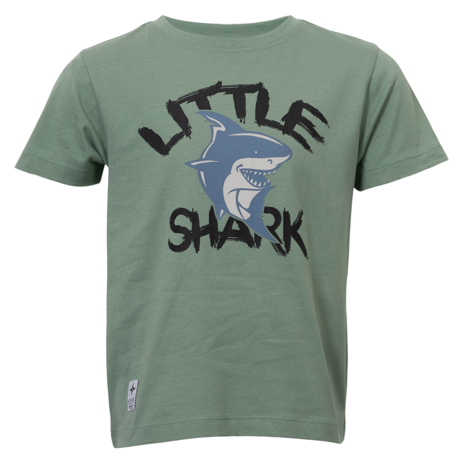 N.O.H.R. Doka Drenge T-shirt - P2 SHALE GREEN