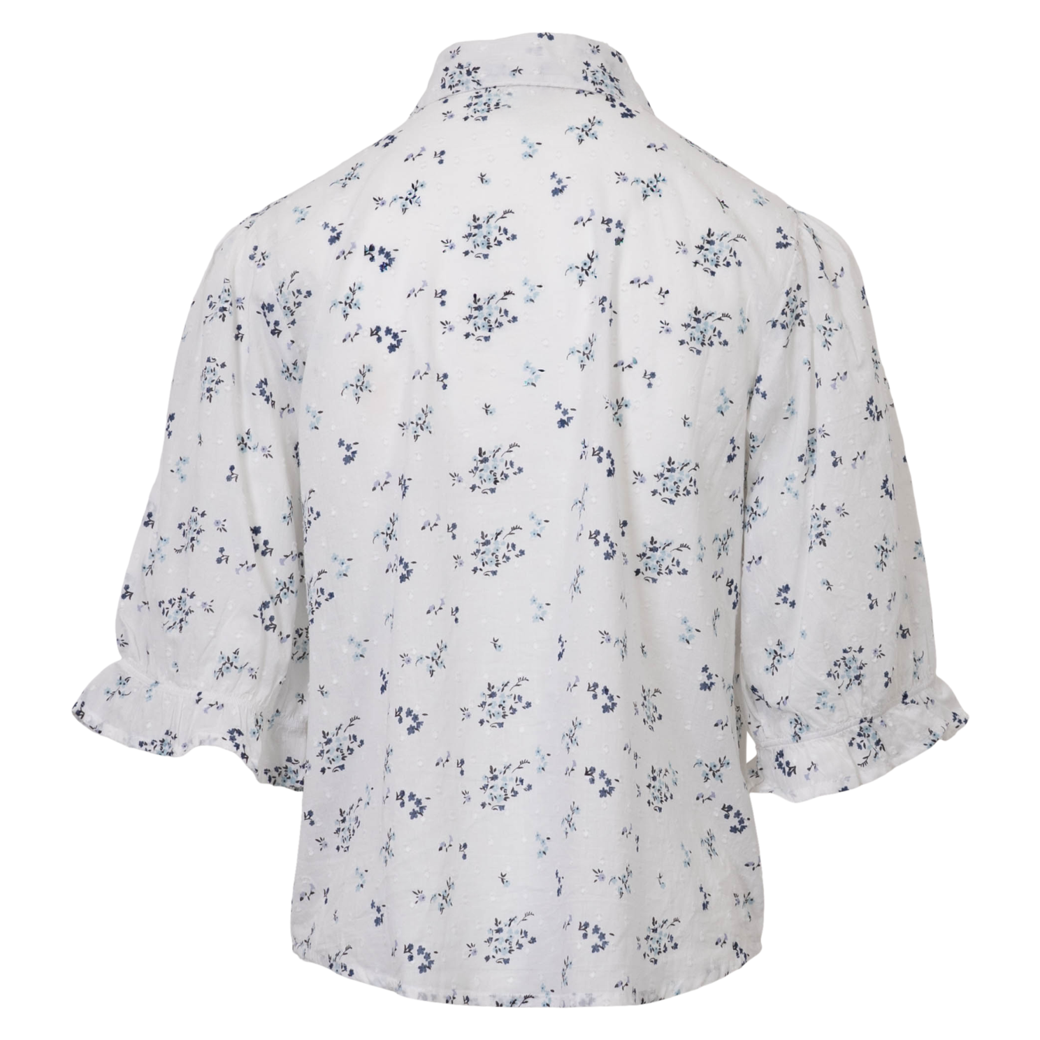 SASIA Celia Dame Bluse - CLOUD DANCER WHITE