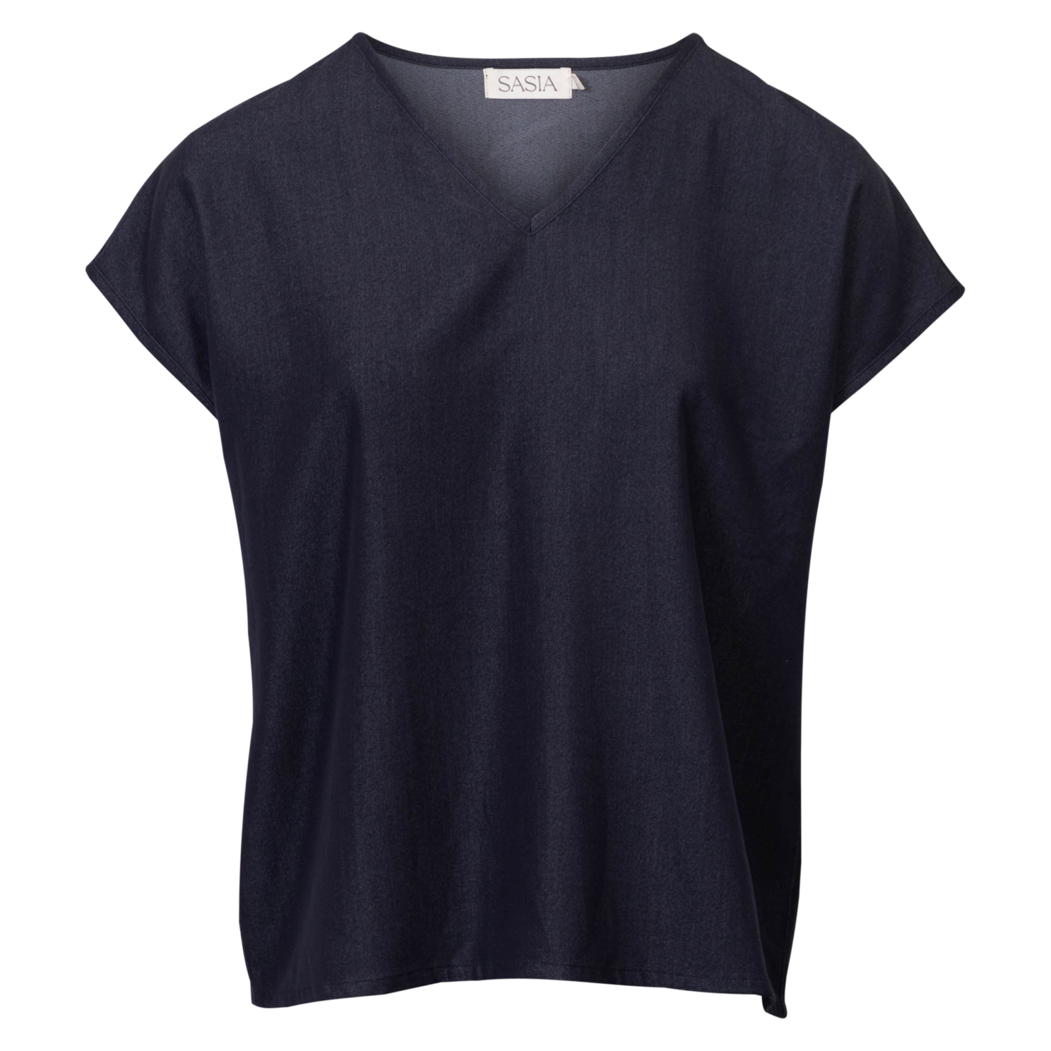 SASIA Charlotte Dame Bluse - NAVY BLAZER BLUE