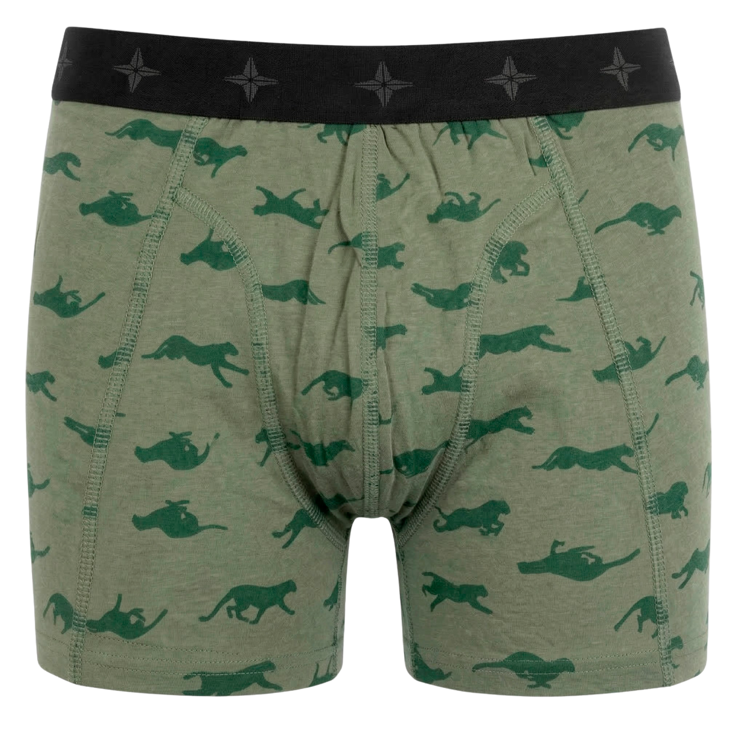 N.O.H.R. Uno Drenge Tights - Flintstone/Seaspray AOP