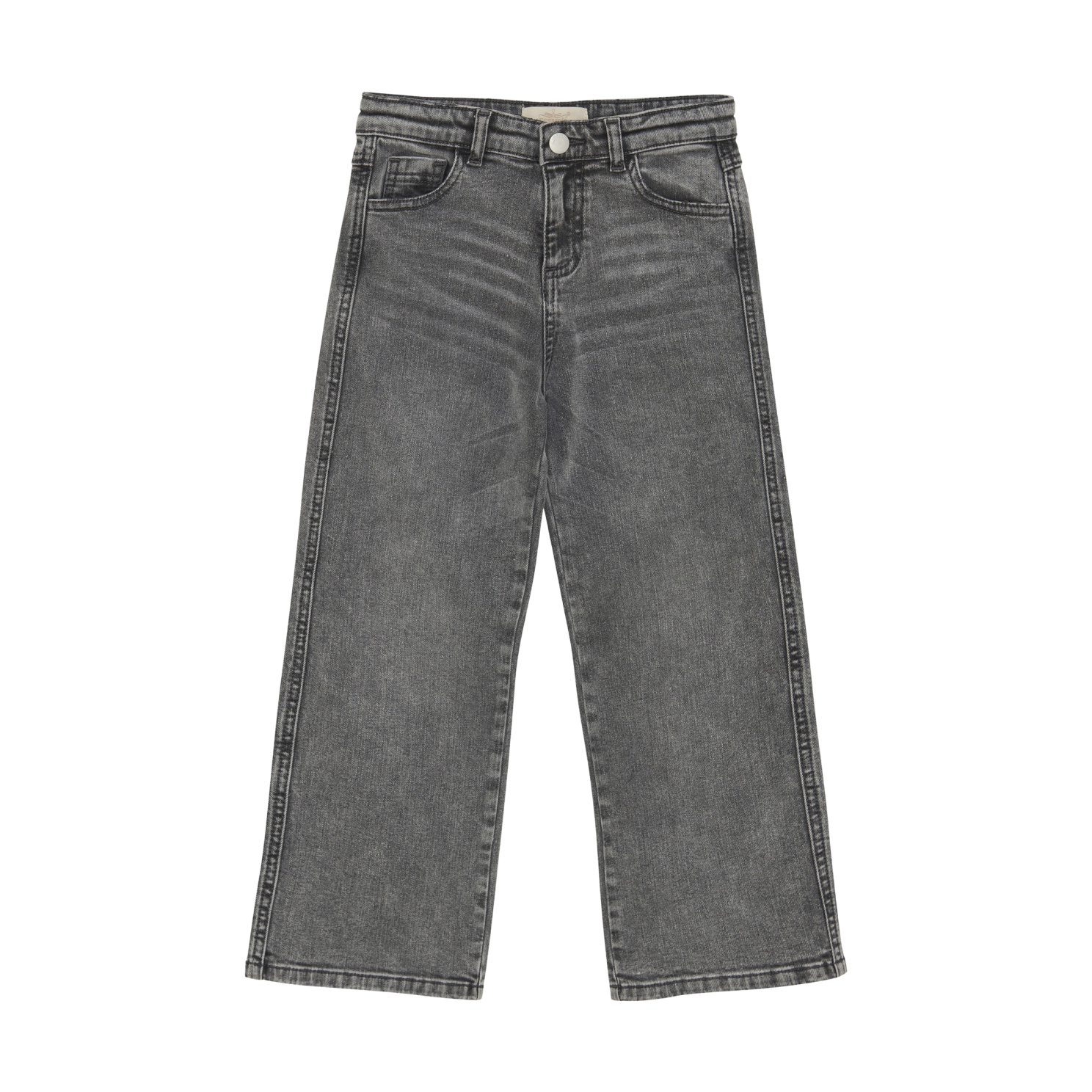 Creamie Pige Jeans - Light Grey Denim