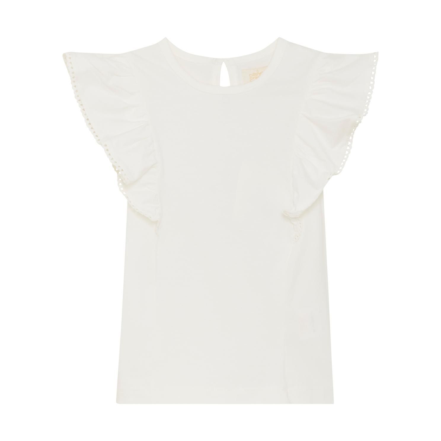 Creamie Pige Bluse - Cloud