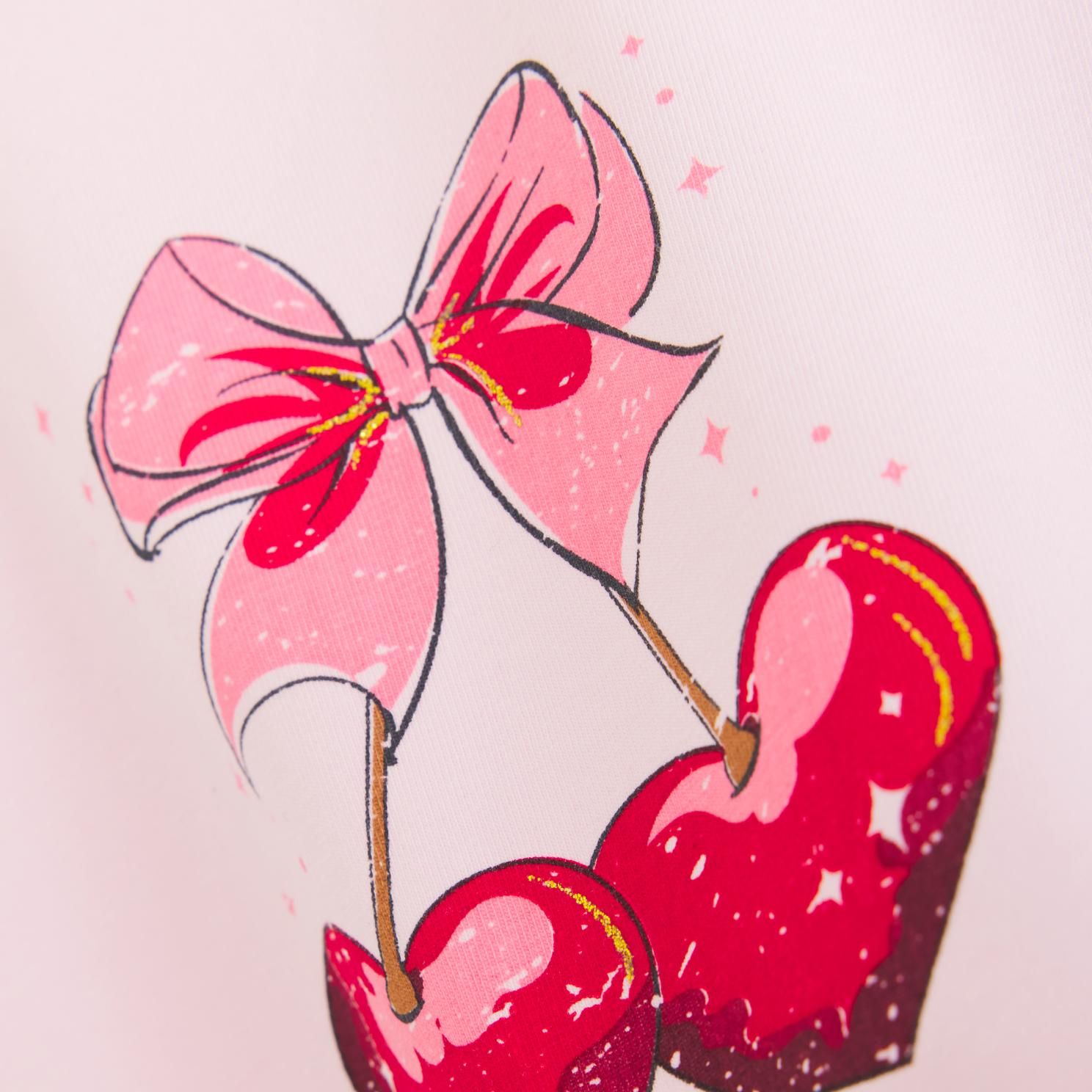 Creamie Pige T-shirt i økologisk bomuld - Rose Pink