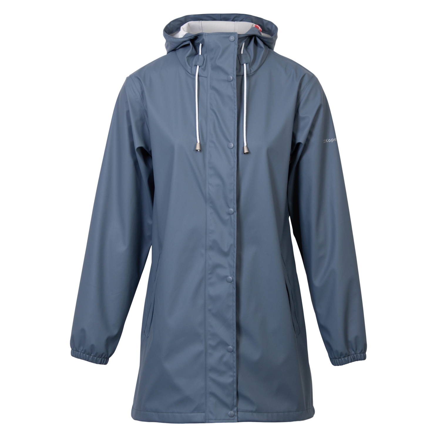 Kopenhaken Bossy Dame Regnjakke - Blue Stone