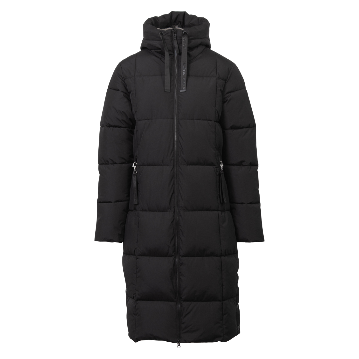 Nordic Project 18 Diana Dame Vinterjakke m. BIONIC-FINISH® ECO coating - Black