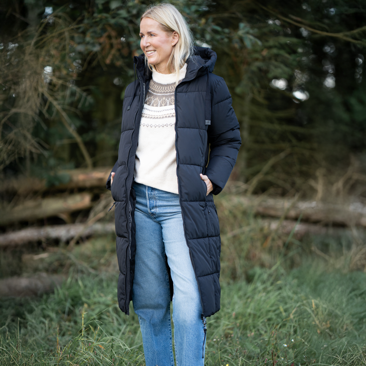 Nordic Project 18 Lilia Dame Vinterjakke - METEORITE