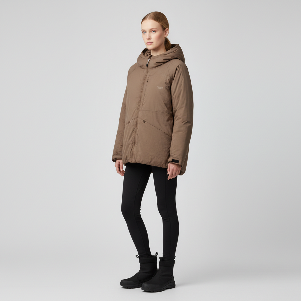 Nordic Project 18 Reno Dame Vinterjakke m. BIONIC-FINISH® ECO coating - Caribou