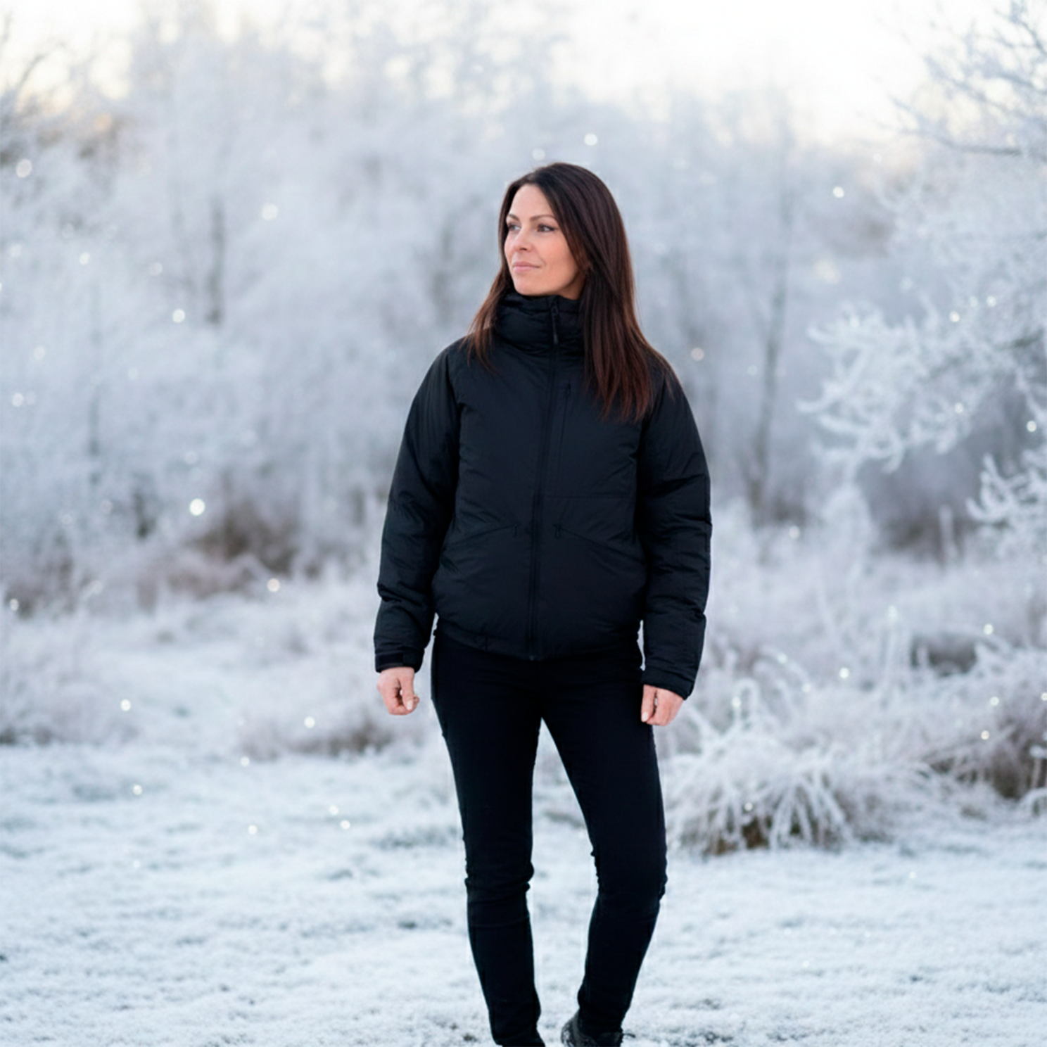 Nordic Project 18 Reno Dame Vinterjakke m. BIONIC-FINISH® ECO coating - METEORITE