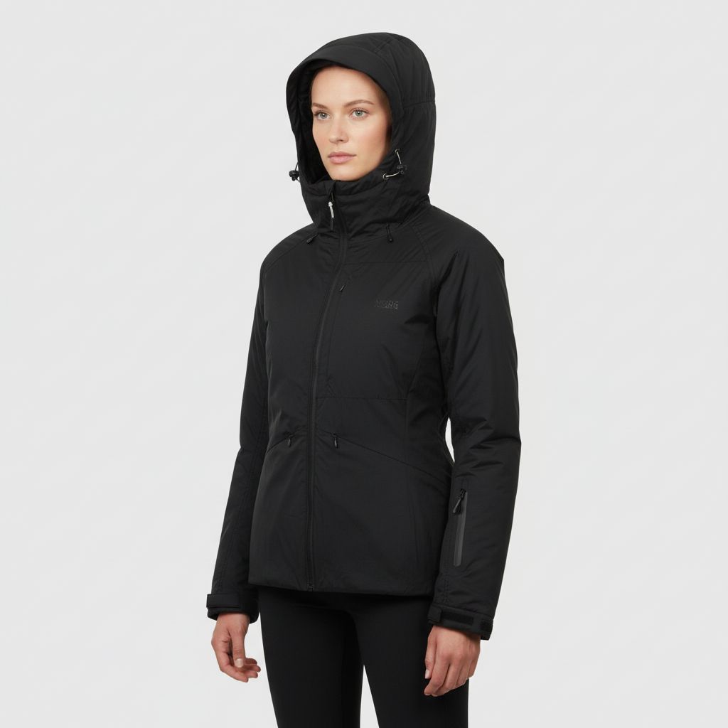 Nordic Project 18 Reno Dame Vinterjakke m. BIONIC-FINISH® ECO coating - METEORITE