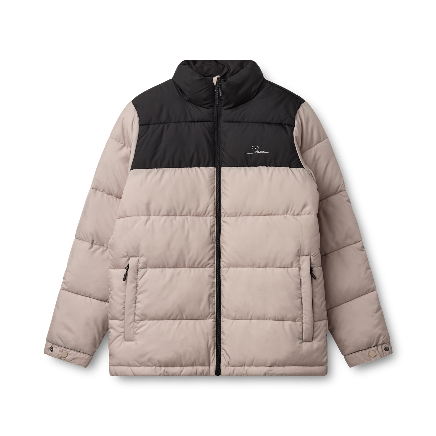 Nordic Project 18 Fjord Dame Vinterjakke - DESERT TAUPE