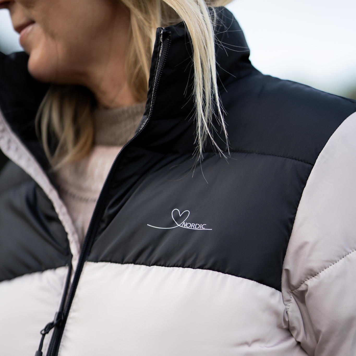 Nordic Project 18 Fjord Dame Vinterjakke - DESERT TAUPE