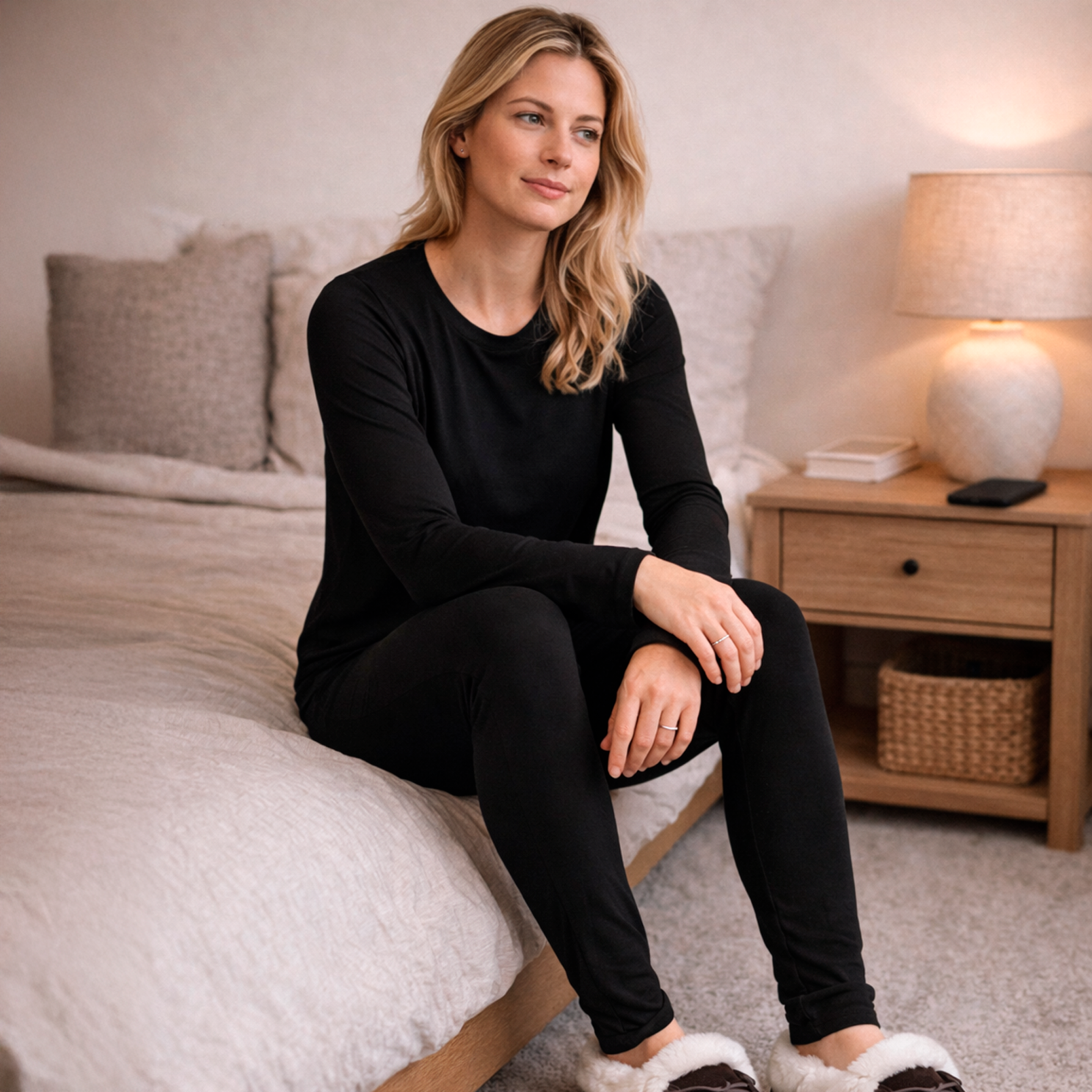 Kopenhaken Bravo Dame skiunderbukser - BLACK