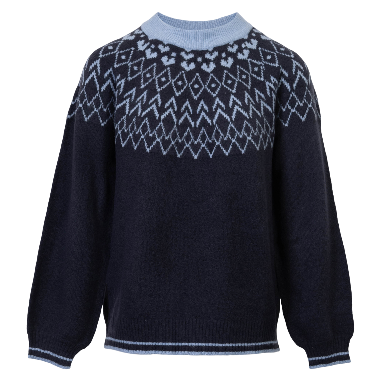 Nordic Project 18 Jasmin Dame Striktrøje - TOTAL ECLIPSE