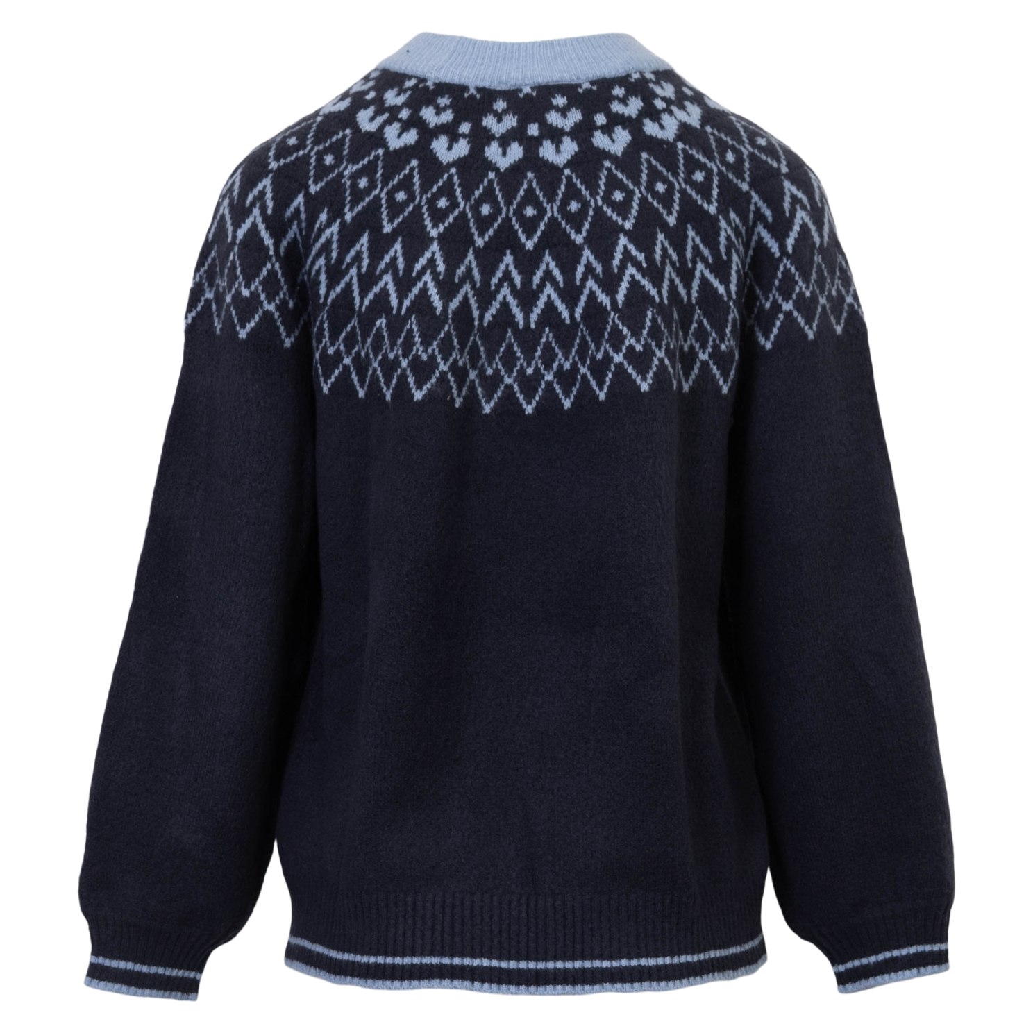 Nordic Project 18 Jasmin Dame Striktrøje - TOTAL ECLIPSE