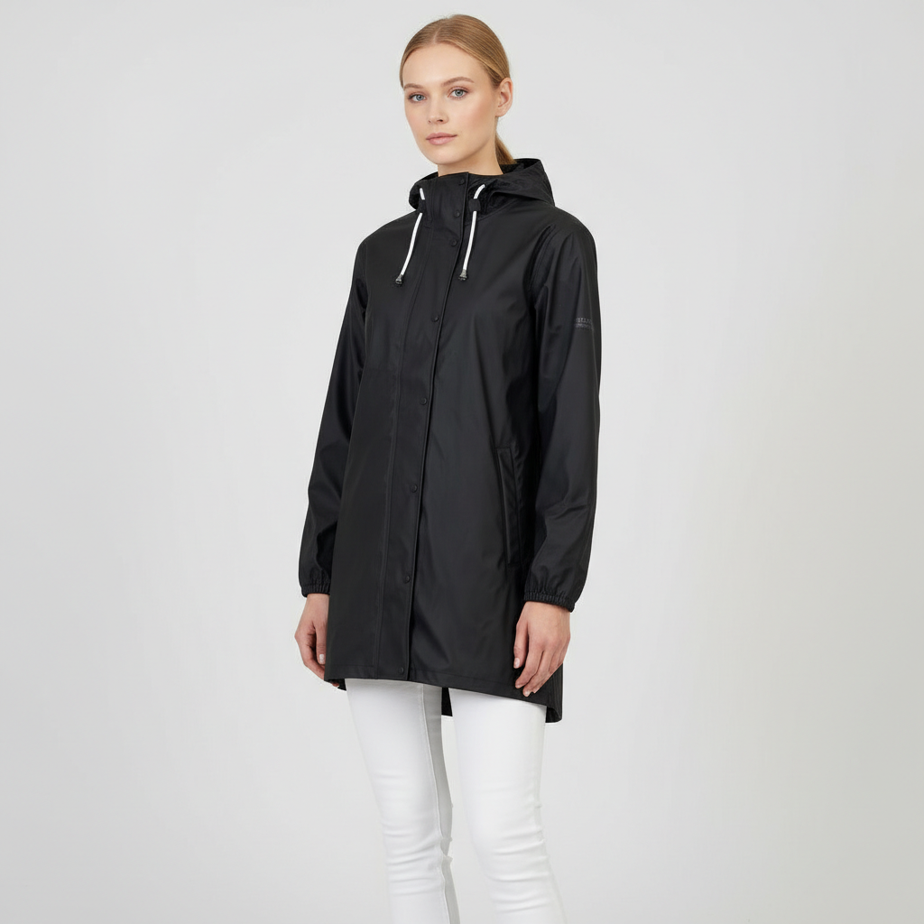 Nordic Project 18 Bossy Dame Regnjakke - BLACK