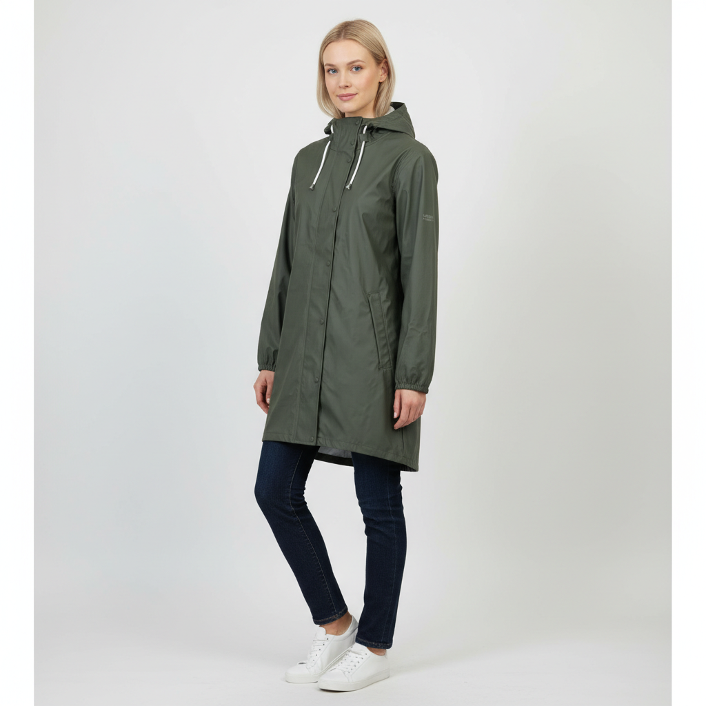 Nordic Project 18 Bossy Dame Regnjakke - CASTOR GRAY