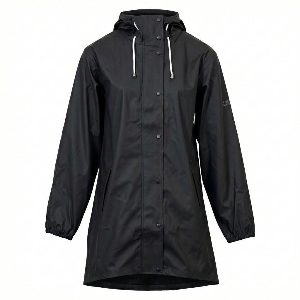 Nordic Project 18 Bossy Dame Regnjakke - BLACK