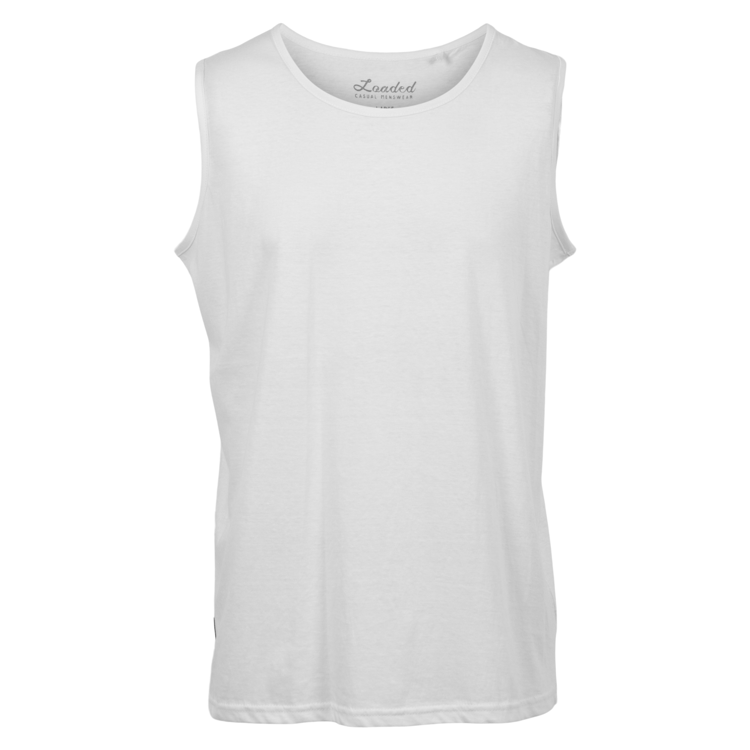 Loaded Belfast Herre Tanktop - White