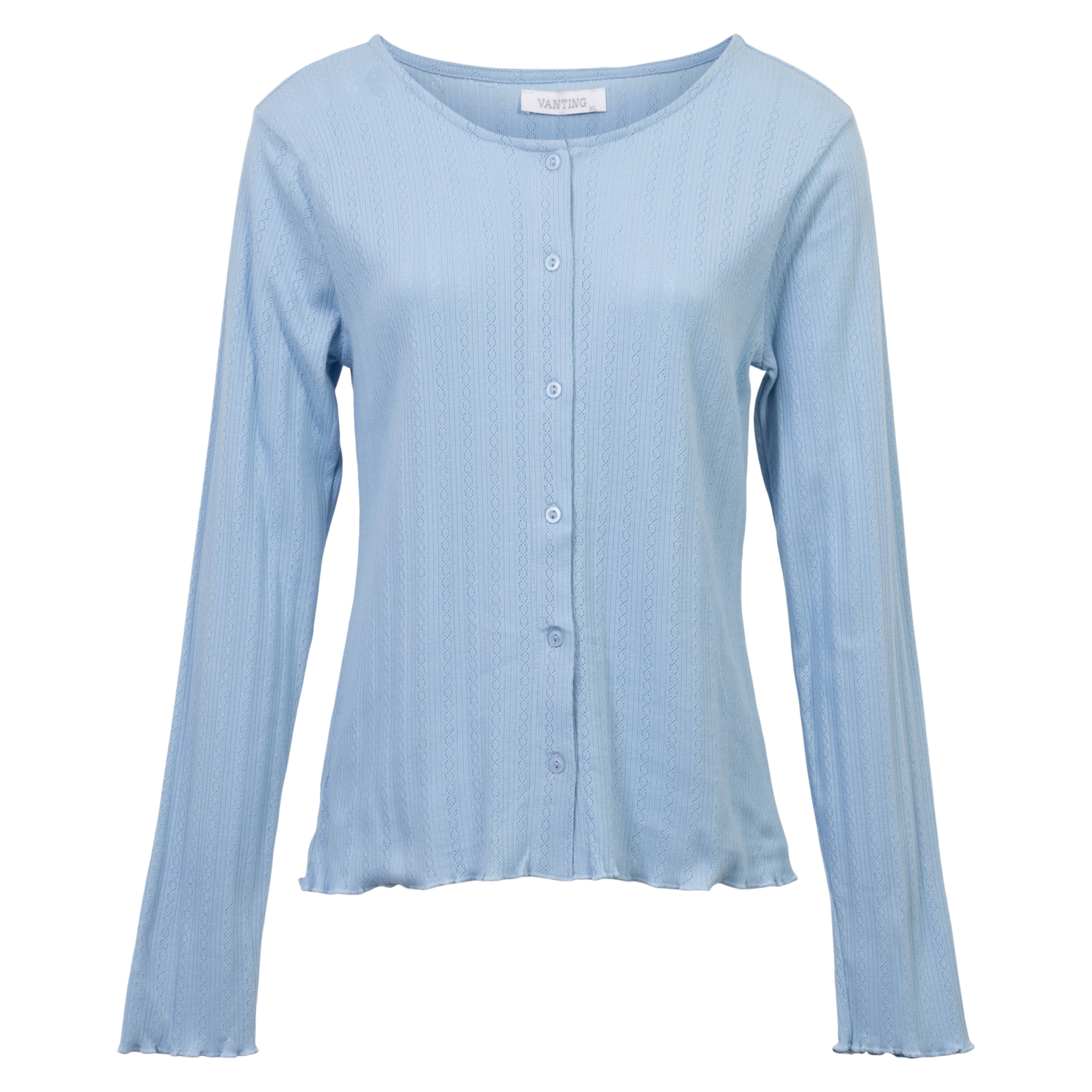 Vanting Dame Cardigan - Light Blue