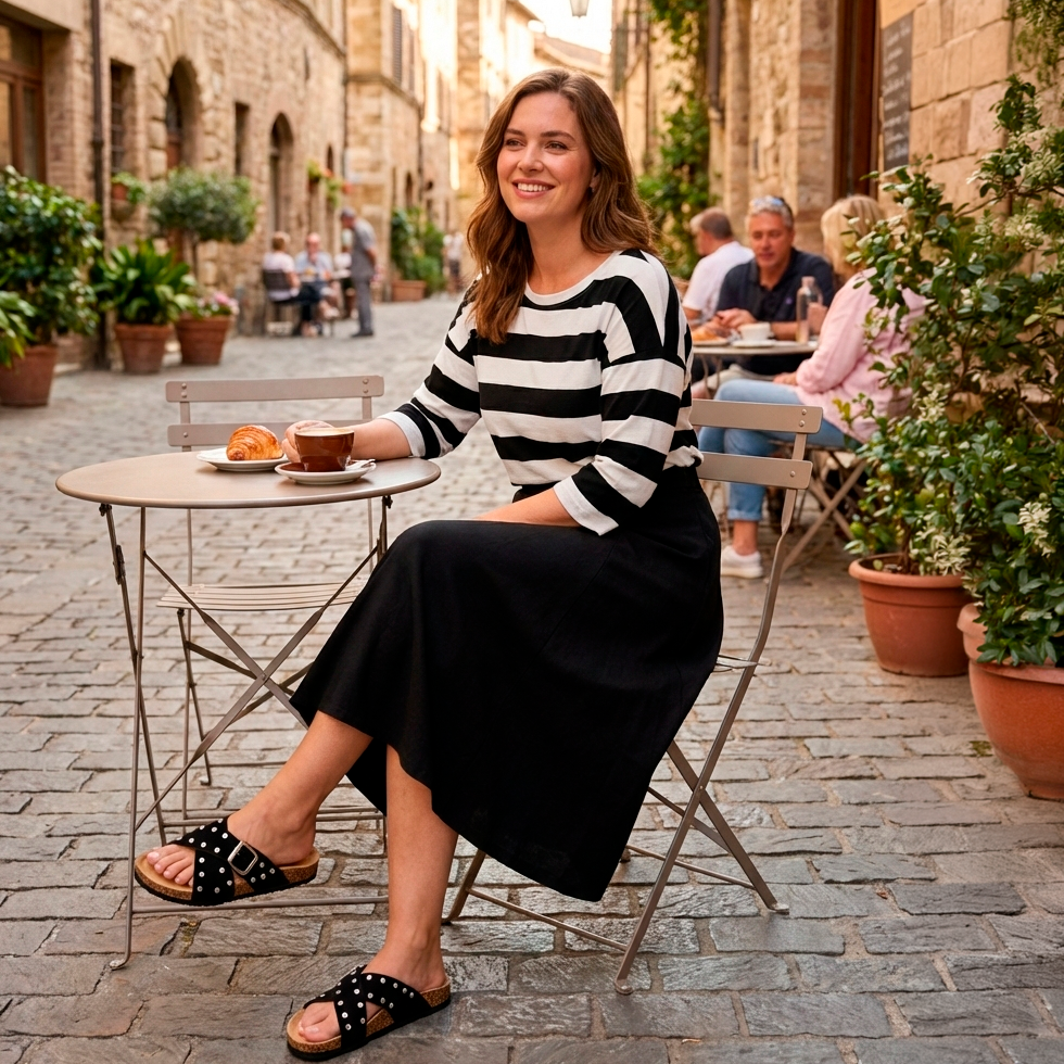 Vanting Dame Bluse - Black