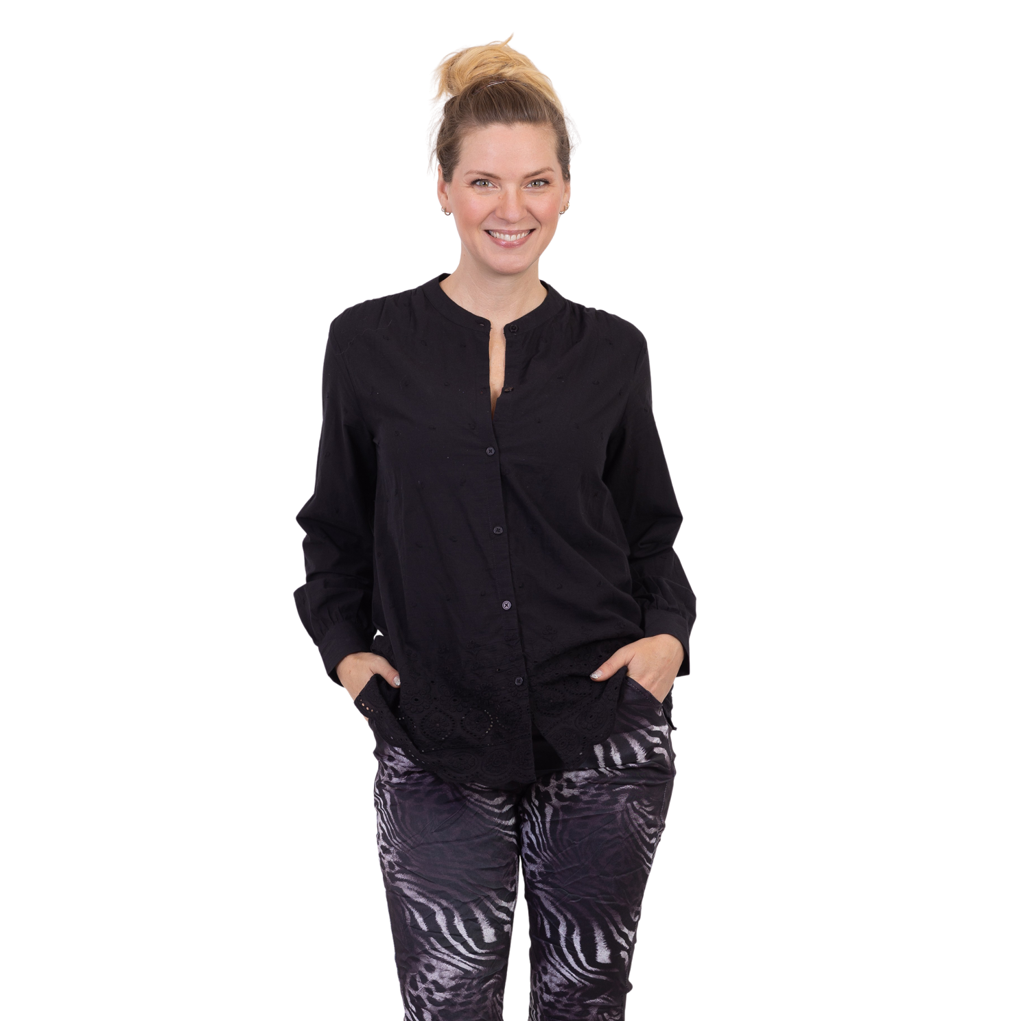 ChaCha Dame Skjorte - Black