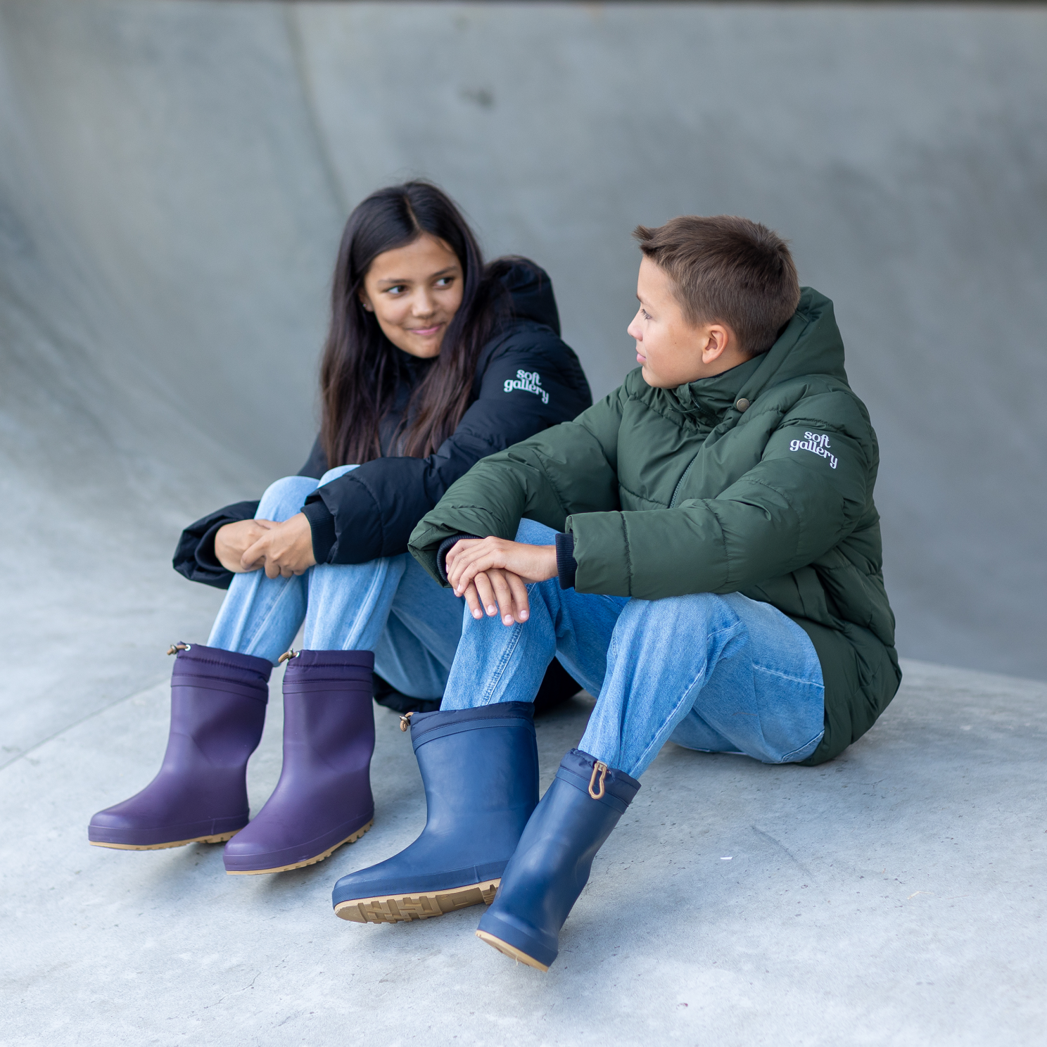 Soft Gallery Pige Vinterjakke m. BIONIC-FINISH® ECO coating - Black