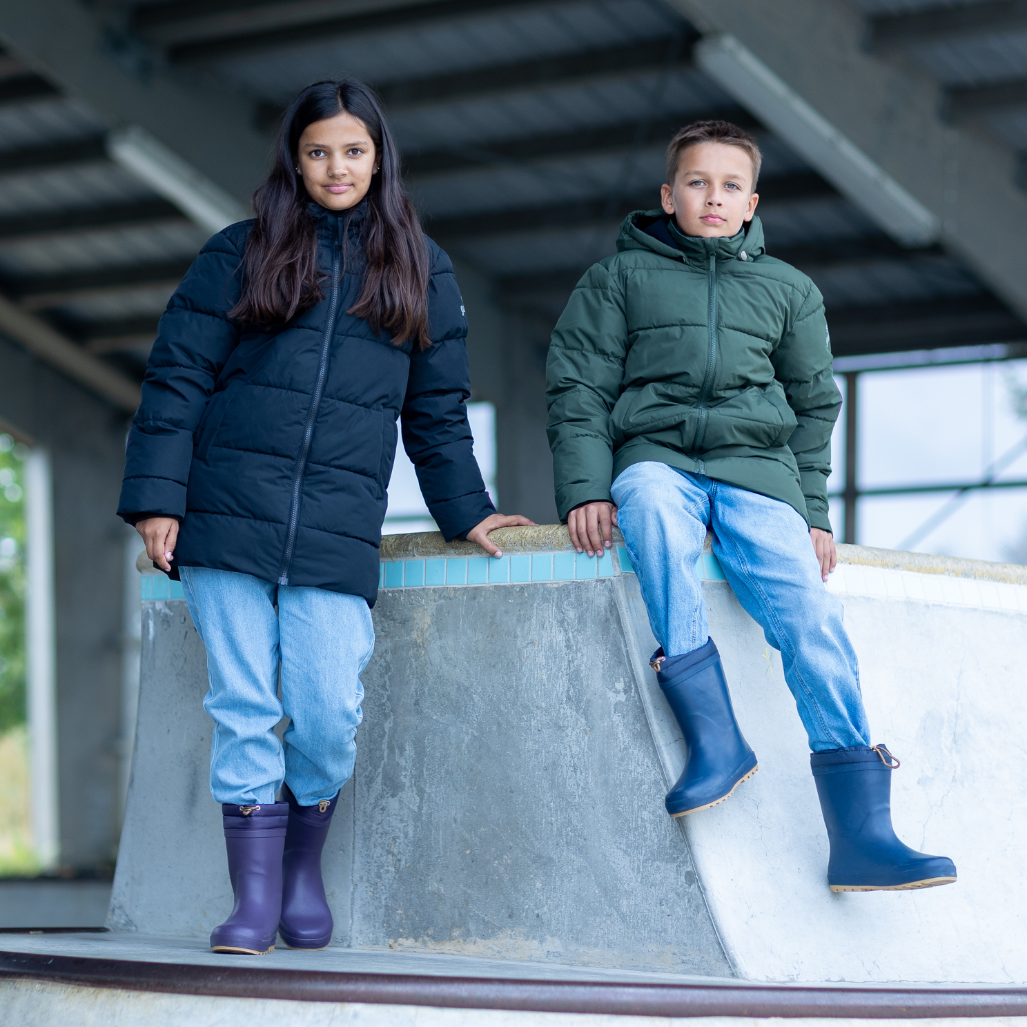 Soft Gallery Drenge Vinterjakke m. BIONIC-FINISH® ECO coating - Duffel Bag