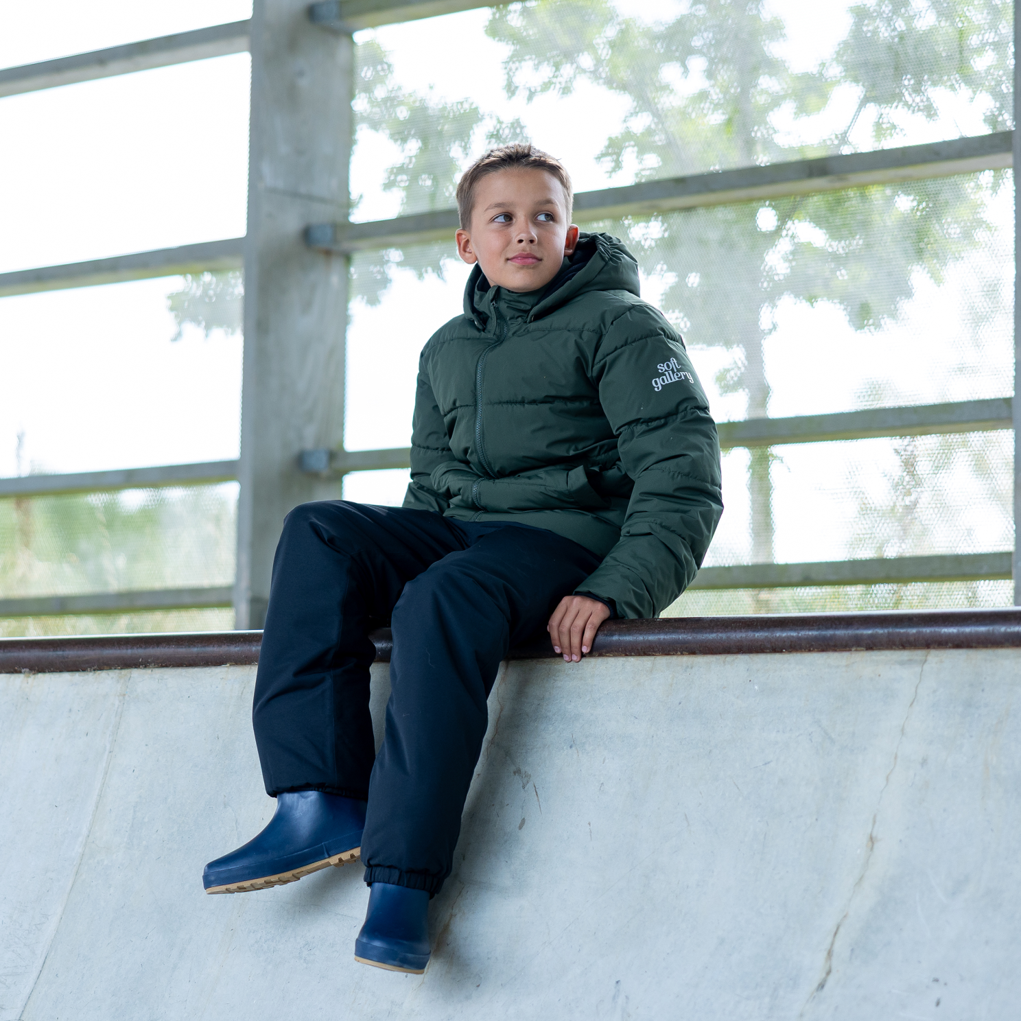 Soft Gallery Drenge Vinterjakke m. BIONIC-FINISH® ECO coating - Duffel Bag