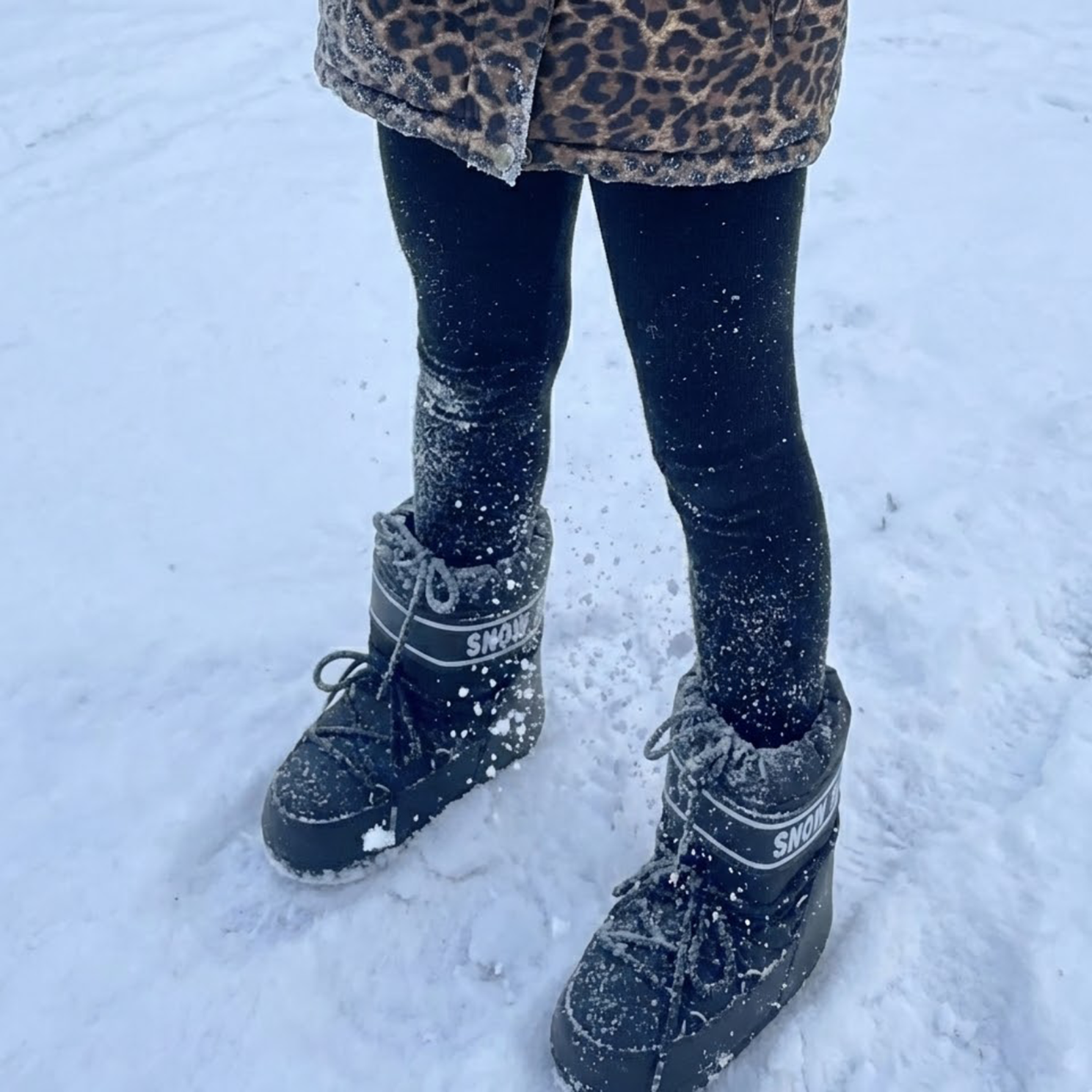 Anyway Snow Boots Unisex Vinterstøvler - Black