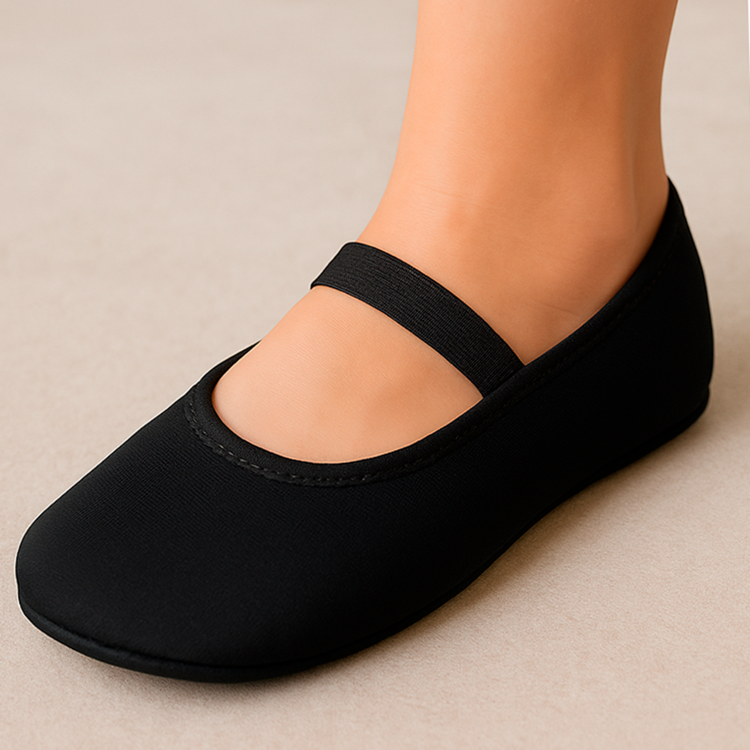 Anyway Børne Gymnastiksko - Black