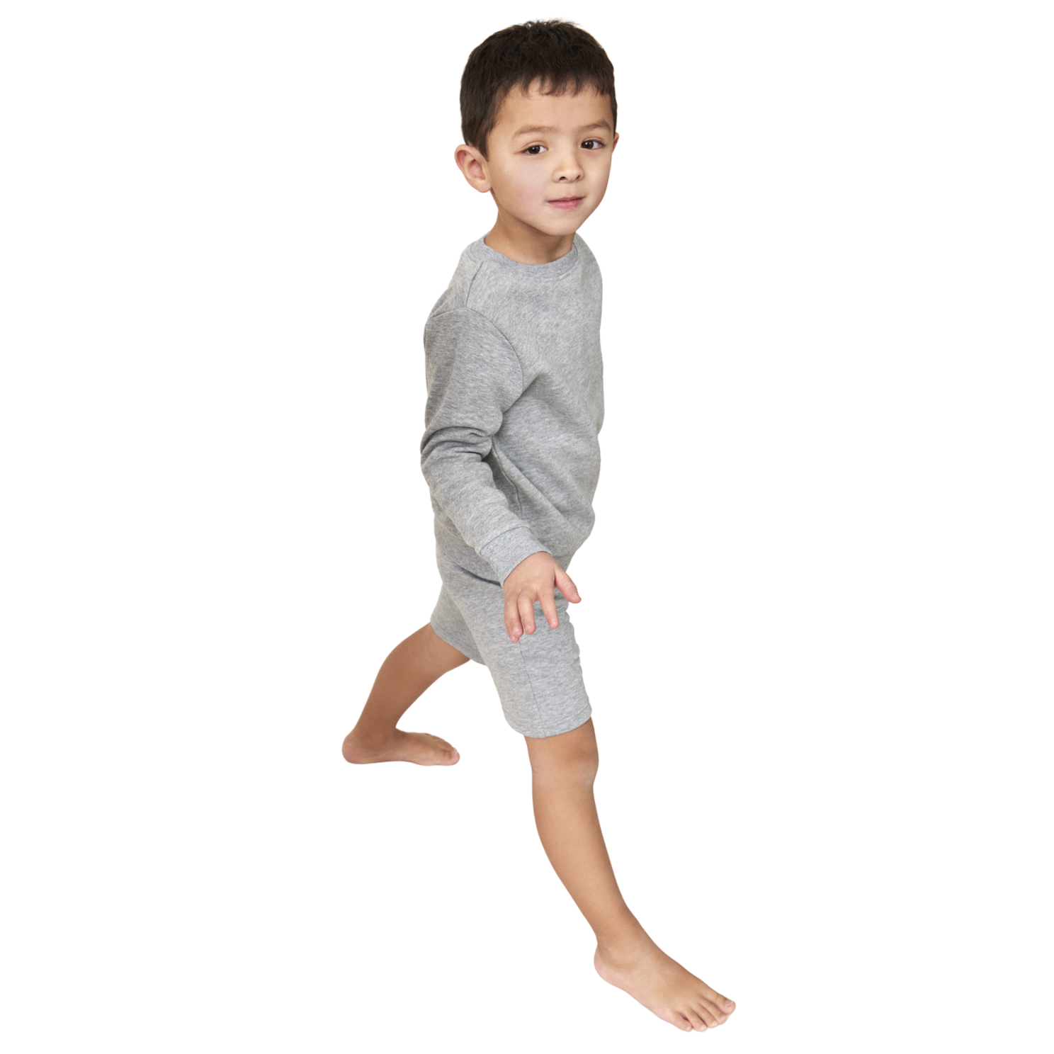 Minymo Børne Sweatshirt - Greymelange