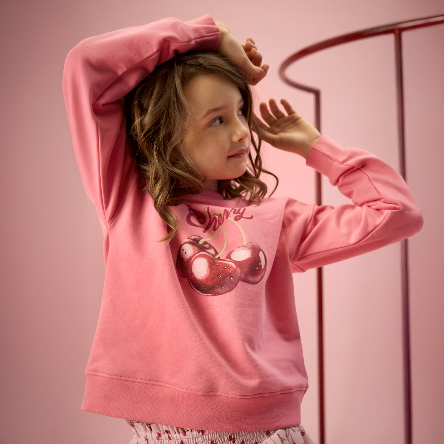 Creamie Pige Sweatshirt - Confetti