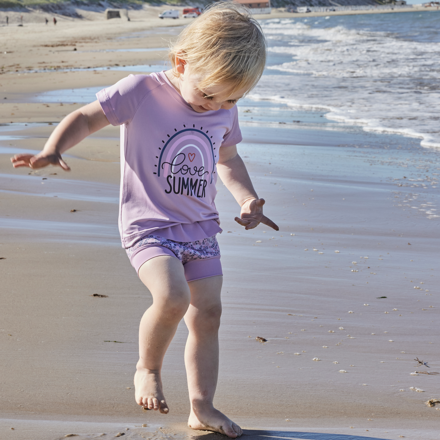 Color Kids Baby Badebukser - Lavender Mist