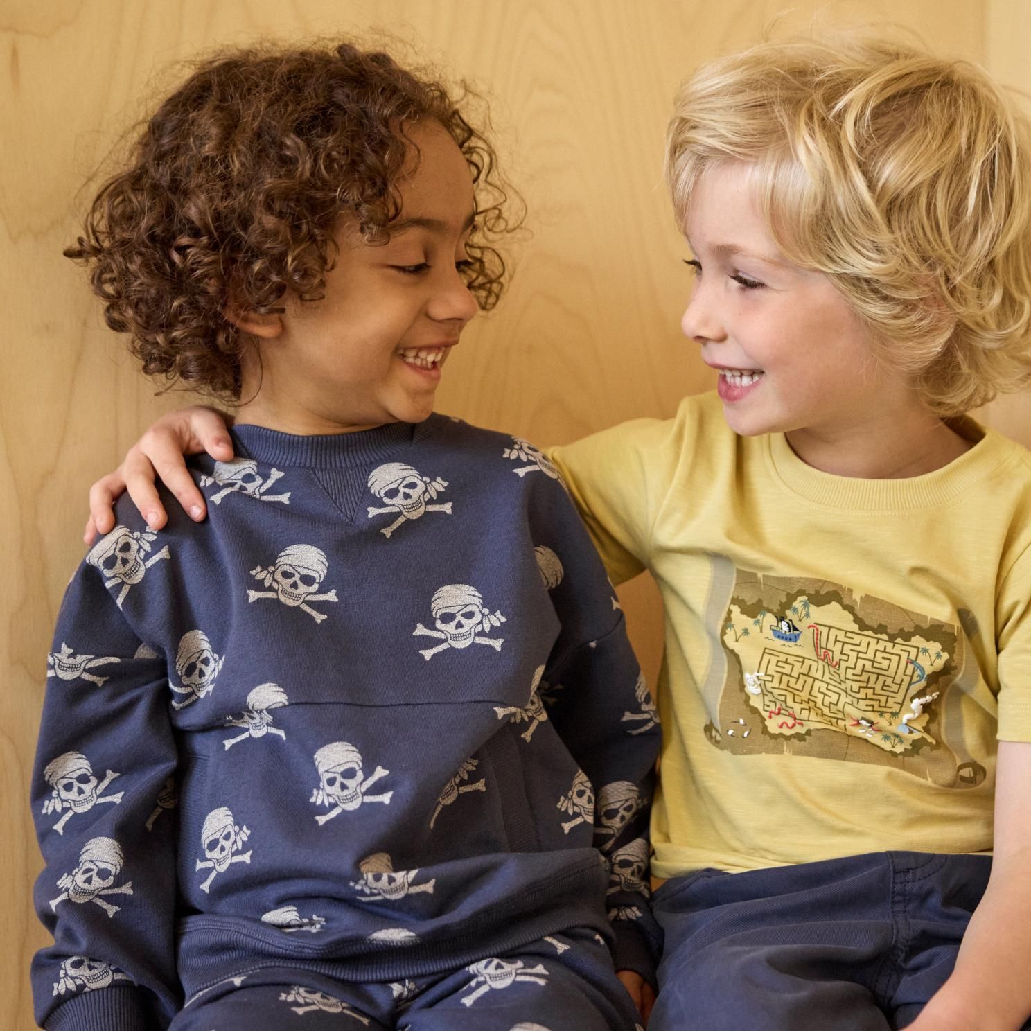 Minymo Drenge Sweatshirt i økologisk bomuld - Odyssey Gray