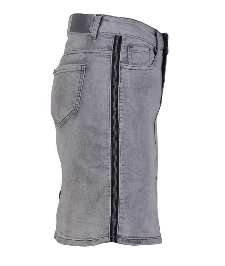 BS Jeans Dame Nederdel - Grå