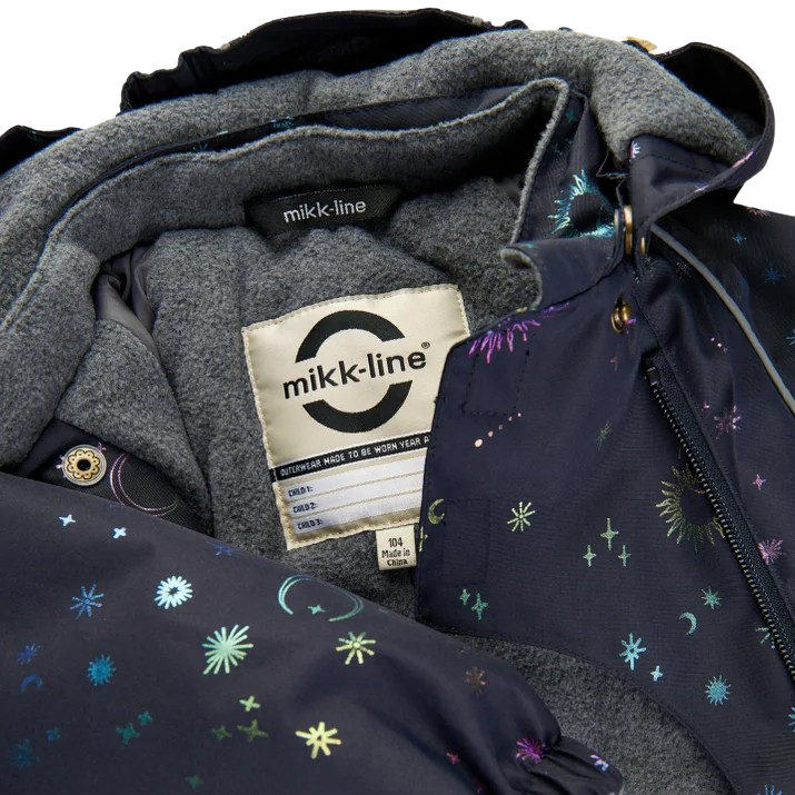 Mikk-line Børne Flyverdragt m. BIONIC-FINISH® ECO coating - Dark Navy