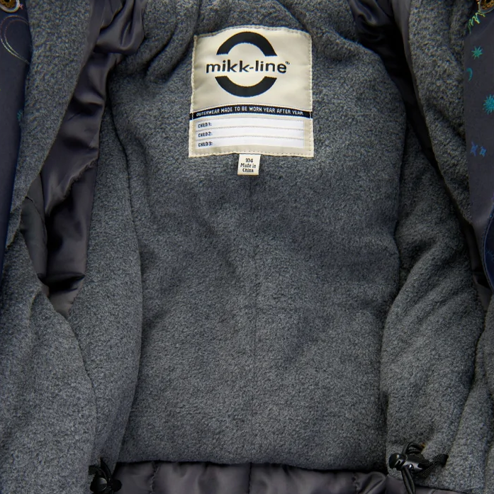 Mikk-line Børne Flyverdragt m. BIONIC-FINISH® ECO coating - Dark Navy