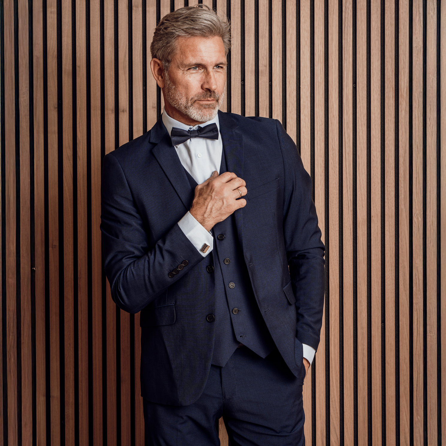 Carnét Colton Herre Vest - Midnight Blue