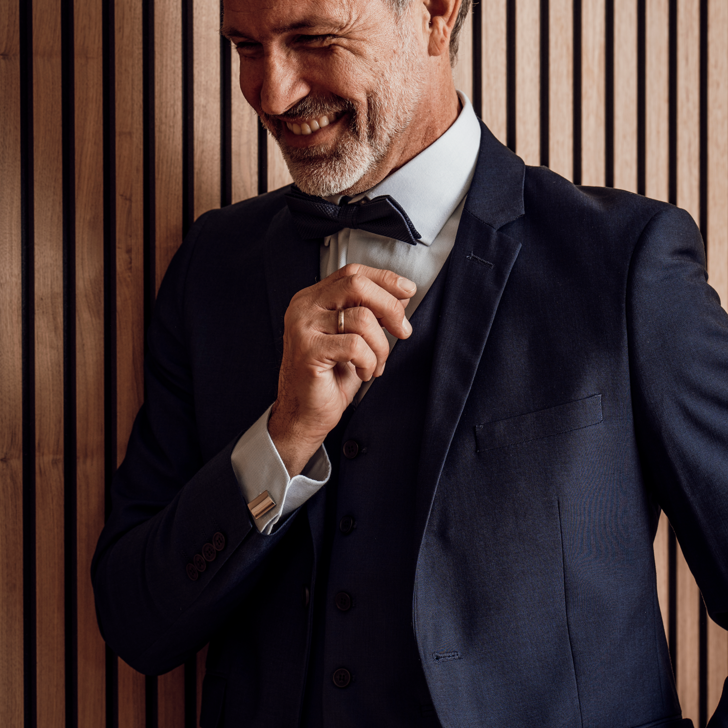 Carnét Colton Herre Vest - Midnight Blue