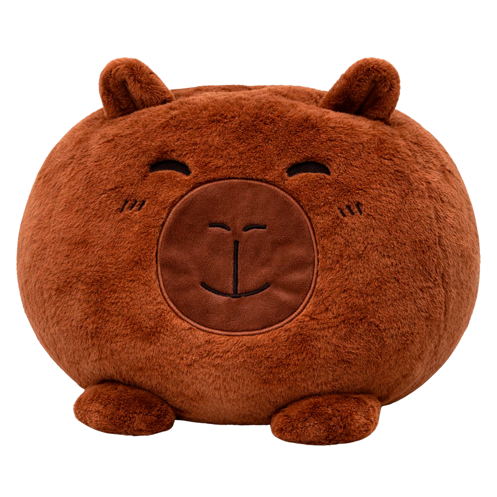 Capybara oppustelig bamse Børne Bamse - BRUN