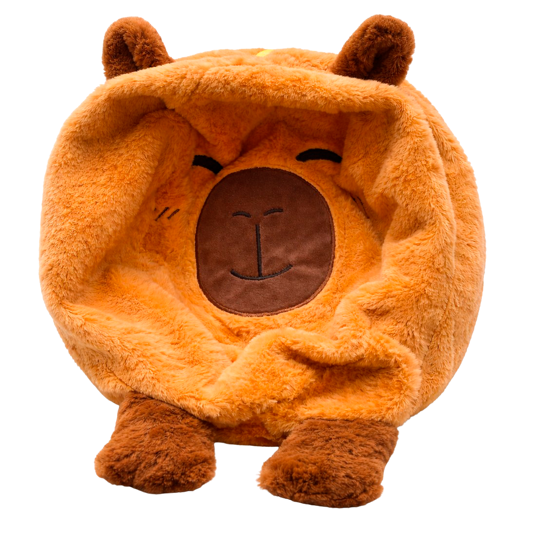 Capybara oppustelig bamse Børne Bamse - GUL