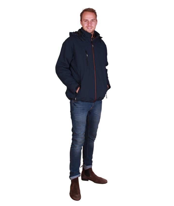 Carnét Oscar Herre Softshell - Navy