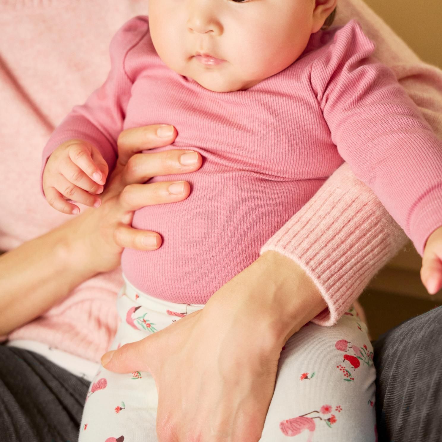 CeLaVi Baby Leggings - Powder Pink