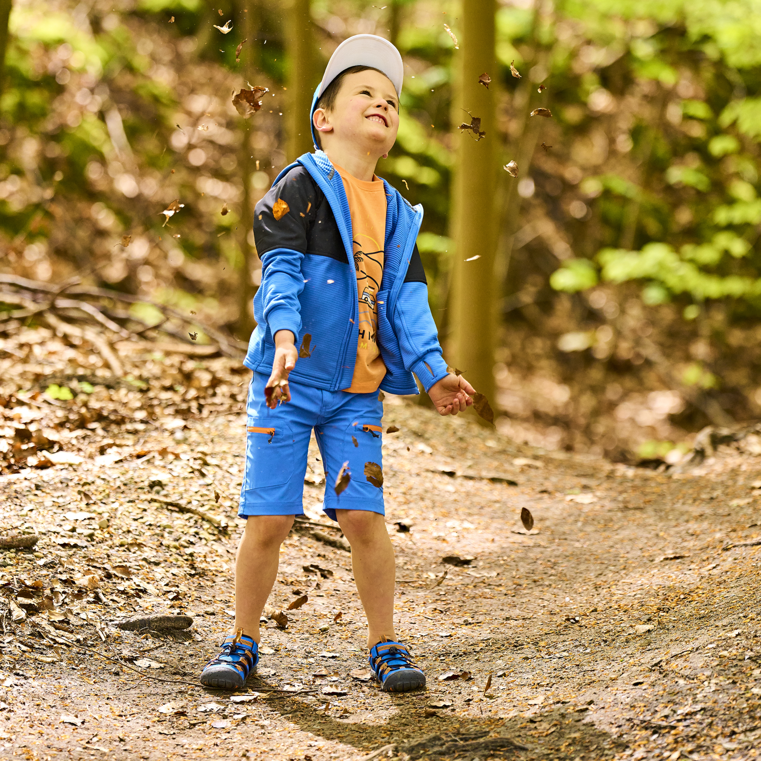 Color Kids Drenge Shorts m. BIONIC-FINISH® ECO coating - Campanula