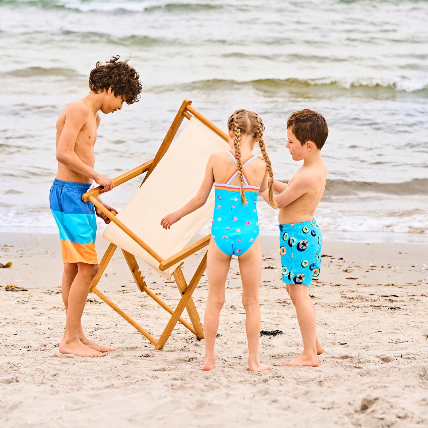 Color Kids Drenge Badebukser - River Blue