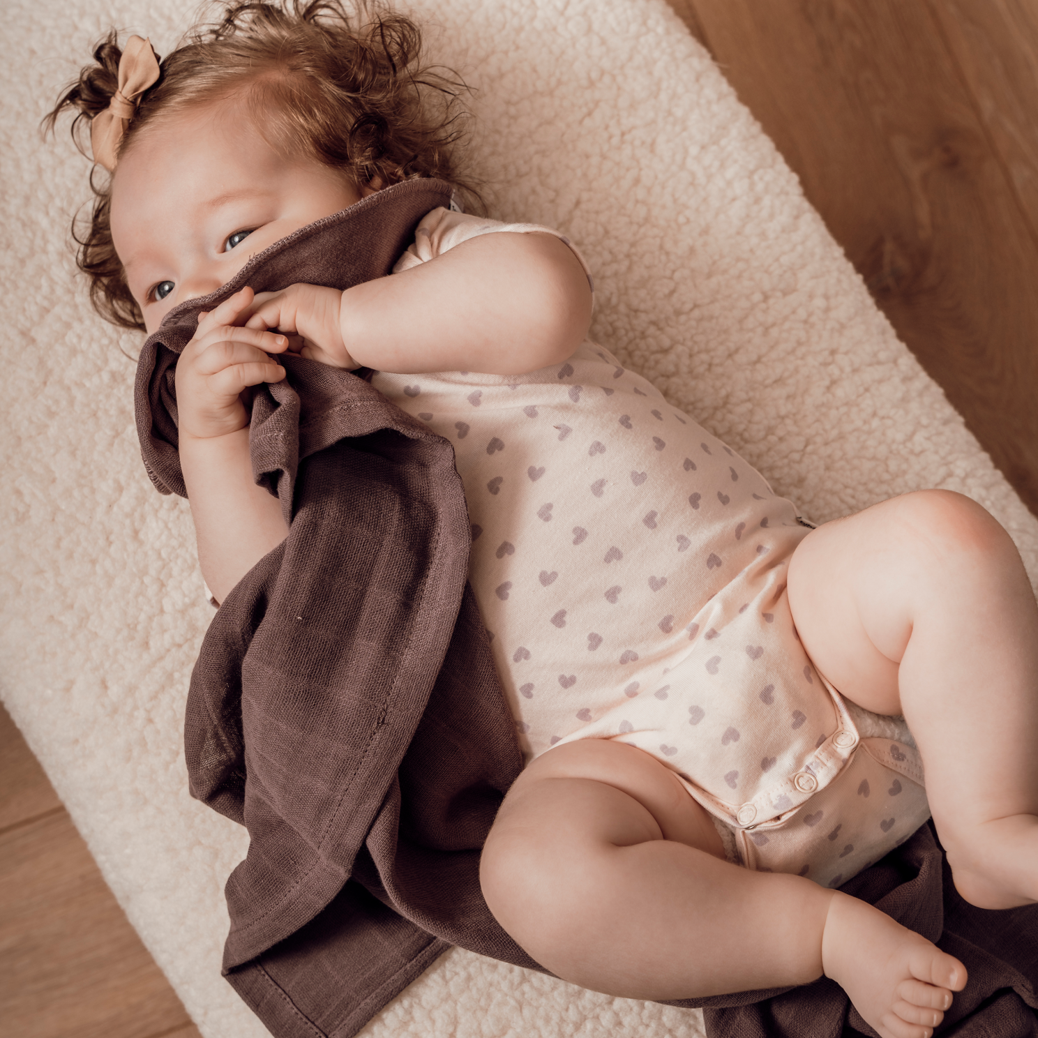 Impala Muslin Baby Stofble - Girl Colour 4 Pack